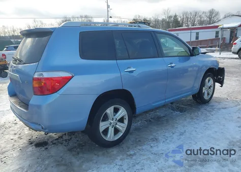 2009 Toyota Highlander Limited from USA, damaged, VIN JTEES42A192122425